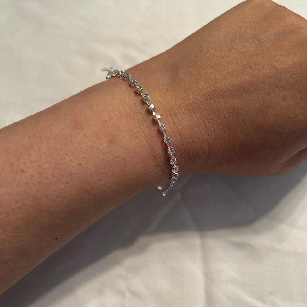 NWT Park Lane Silver Plated Tennis Bracelet